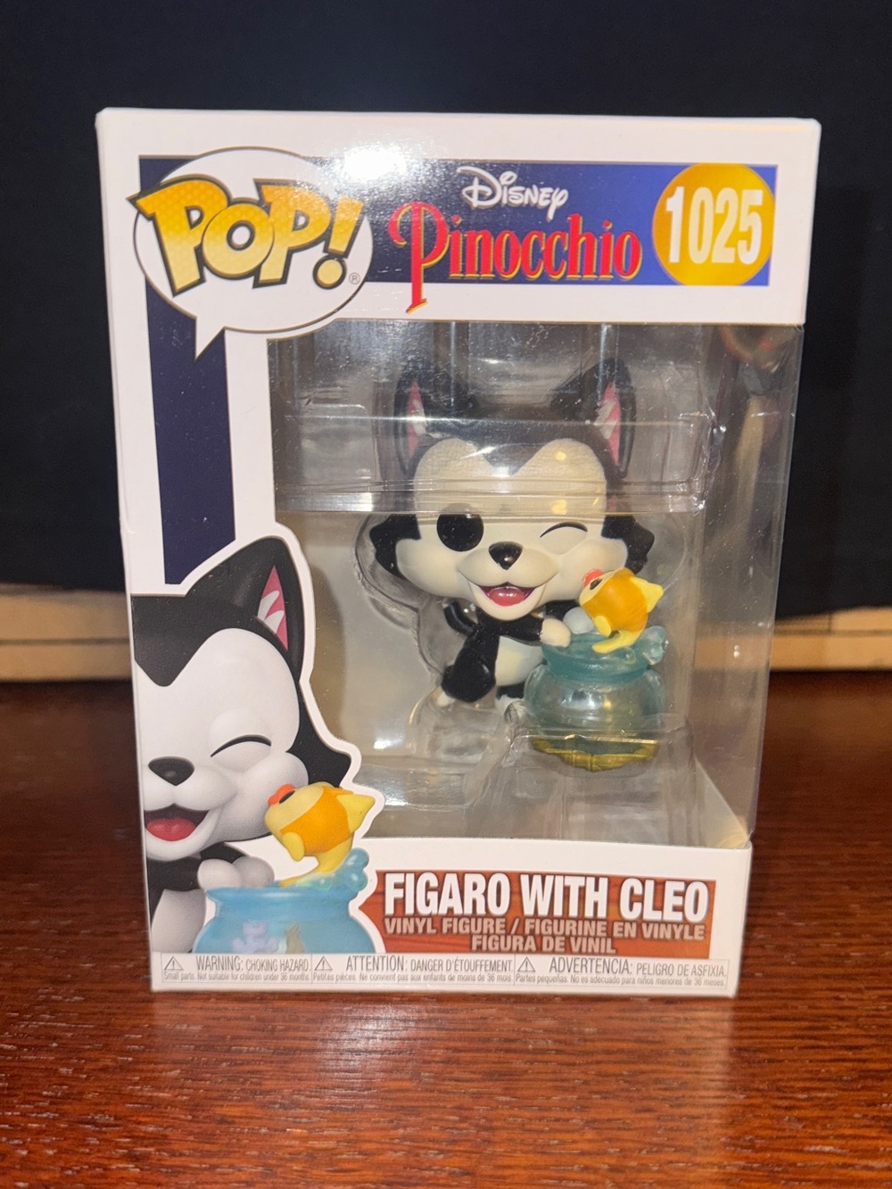 Funko Pop! Disney Pinocchio Figaro with Cleo #1025